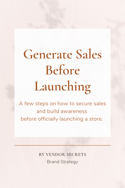 How to Generate Sales and Awareness When Your Launch Your Boutique